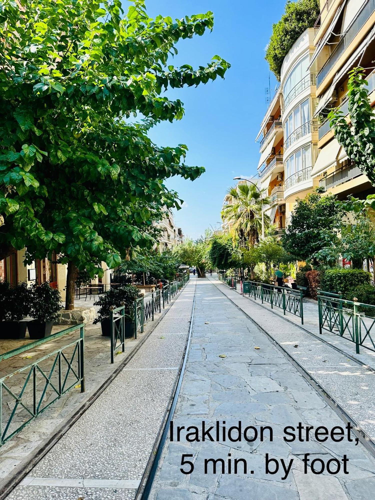אתונה Yuna Penthouse, 100Sqm Private Rooftop Terrasse, Acropolis By Foot מראה חיצוני תמונה